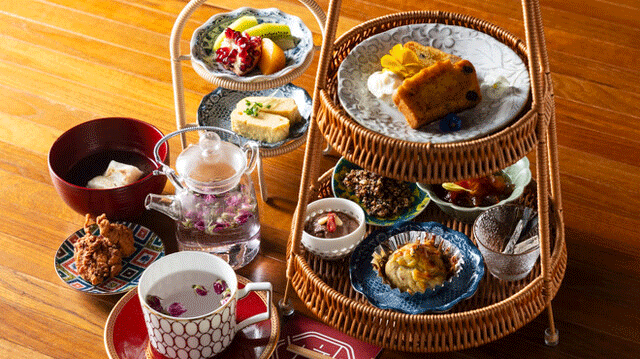 熾き火特製　和のアフタヌーンティ